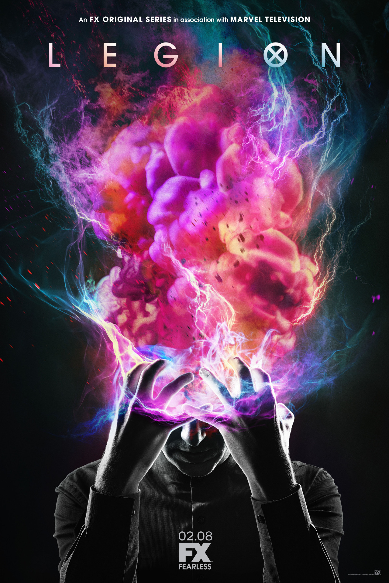 marvelentertainment:  Power comes from within. The official poster for Legion on