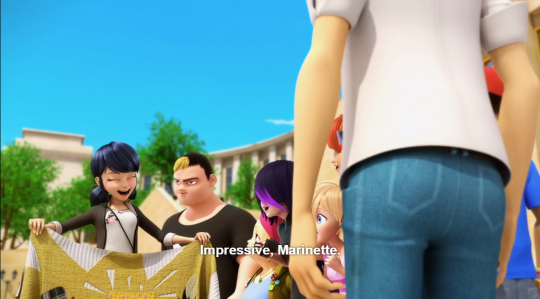 megatraven:  Some people seem to have forgotten how much Adrien notices, compliments, and appreciates Marinette, so let me remind ya: