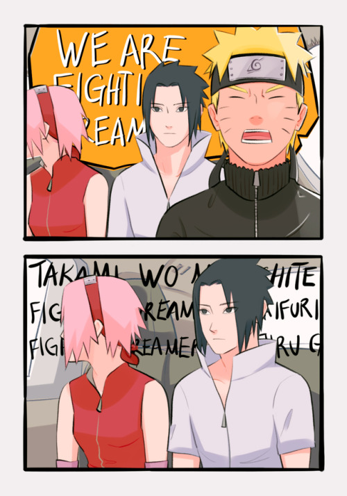 kumeramen: It was originally from a vine but one day I saw an edited Naruto version of it, so I had 