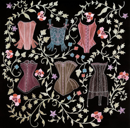 rosewitchery:Corsets of the Ages, original and inverted (2019) Which one’s your favorite? He