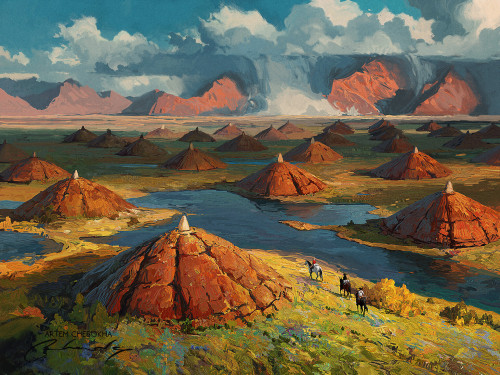 Far Lands By Artem Chebokha