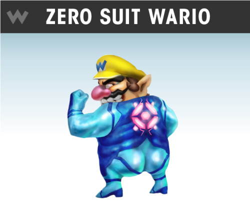 thenimbus:  starpulses:  Nintendo confirmed today that if you pre-order Super Smash Bros for the 3DS at any Target store, it’ll come with an exclusive Zero Suit DLC alt costume for Wario!  Best character in Smash 