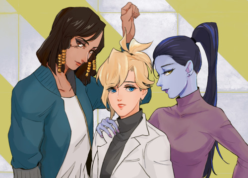 an art commision for fan book cover :Dmore info (chinese only) (and it’s Widowmercy eventually Pharm