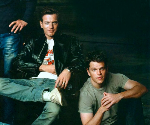 (via Ewan McGregor and Matt Damon, ain’t they cute? : LadyBoners)