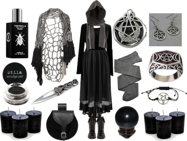 hexeknochen:  The Witching Hour by maggiehemlock featuring scented candlesTop, $65