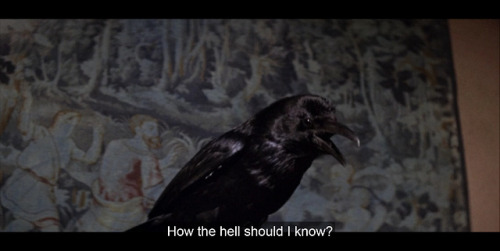 astoundingbeyondbelief:The Raven (1963), dir. Roger Corman