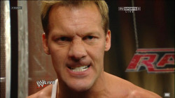 jkwrestling:  Chris Jericho just got serious