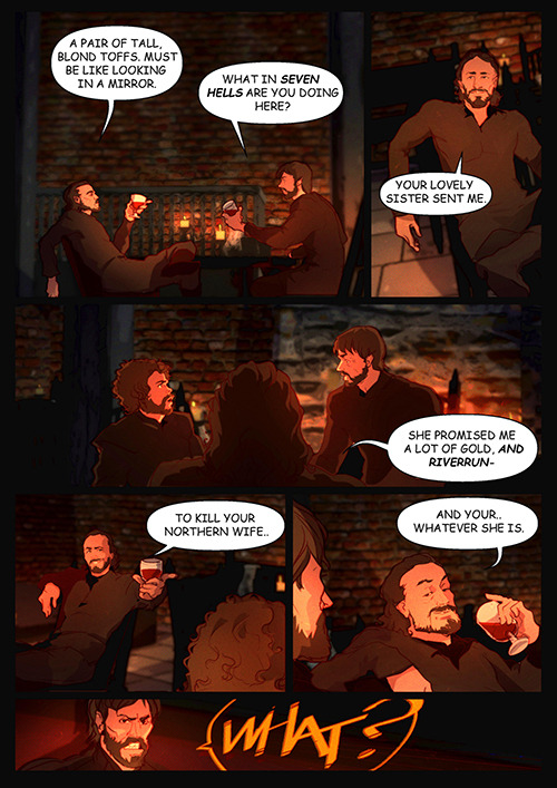 Scene 16: [twitter] [Full Comic] AO3: [scripts]Leak Used: “The whole nonsensical ‘Bronn 