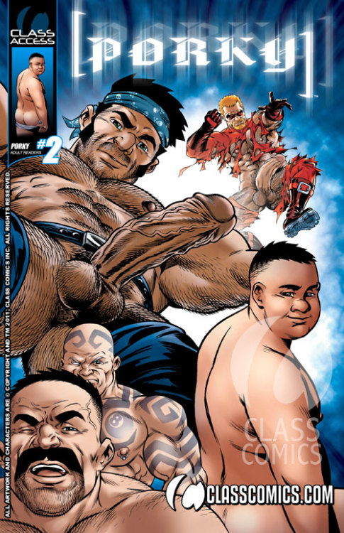 yesyaoiyeah:  Porky #2 drawn by Logan Kowalsky (First Part!) So, the second issue! Enjoy it ^^