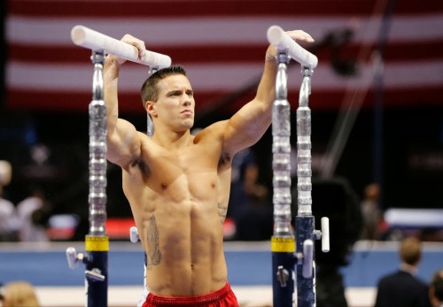 properfaggot:  boyzoo:  Jake Dalton  I’d love to be the meat in a sandwich between Jake Dalton and Steven Legendre… or Chris Brooks, or Danell Leyva, or Sam Mikulak