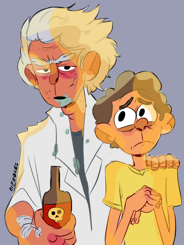 bleebles:  a friend showed me rick an morty and i was unsure at first but honestly