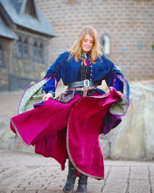Okay but, it’s easy to look good when you’re larping in a castle. But please excuse my m