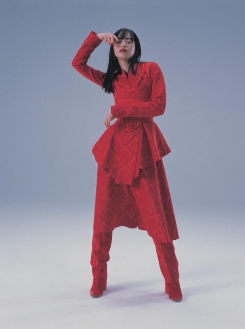 yua:“Red Velvet” by Nobuyoshi Araki for Dazed Magazine Autumn/Winter 2017