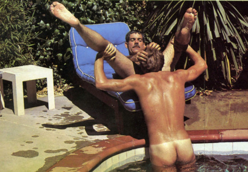 From TORSO magazine (Sept 1987) Photo series called &ldquo;Pool Party&rdquo; photo by Charli