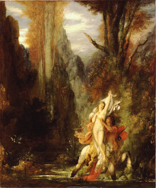 Dejanira (Autumn) by Gustave Moreau c. 1872-1873oil on panelGetty Museum 