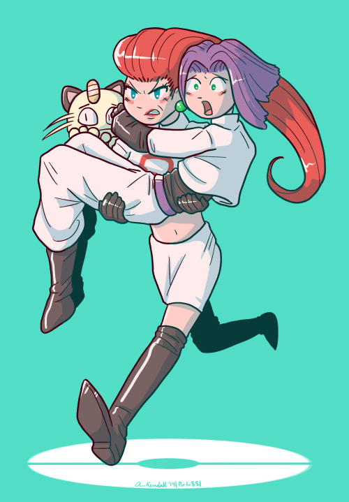 james-team-rocket: porto881: Jessie x James quickie (eheheh) I love so much this damn fanart.  