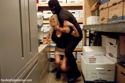 sexslavedream:  kidnapped by a fellow employee