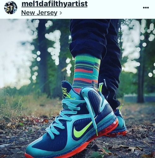 Our customers put together the illest combos. This is easily one of my favorites! LeBron 9 Cannon x 