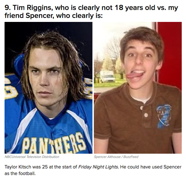 virginamerica: astronautrix:  buzzfeed: 12 Adult Actors Who Played Teens Vs. What