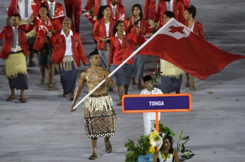 August 6, 2016    Tonga, Opening Ceremonies