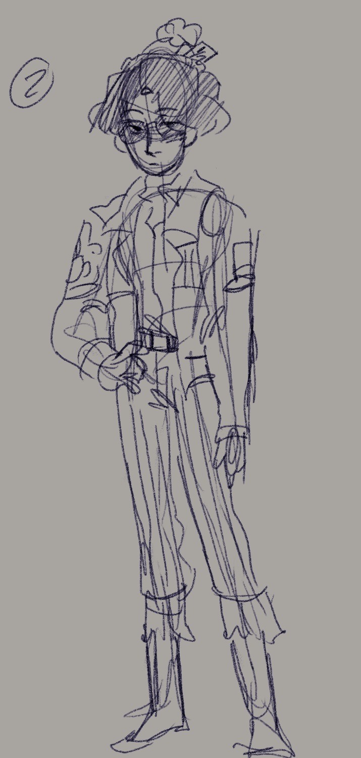 Also If Anybody Wants To (idk But In Case It Inspires Somebody) Heres All The Rough Designs If Anybody