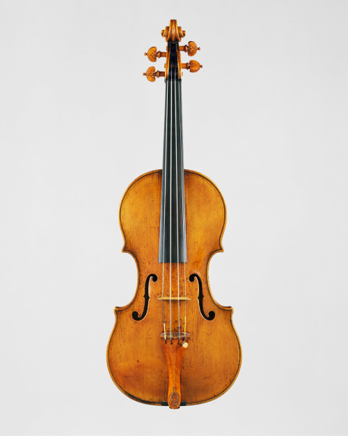 Andrea Amati, Violin, 1559. Spruce, maple, ebony. Italy. The Metropolitan Museum of Art, New YorkAnd