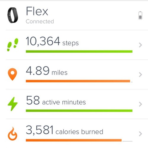 XXX Oops…nailed it again! #FitBit #10kClub photo