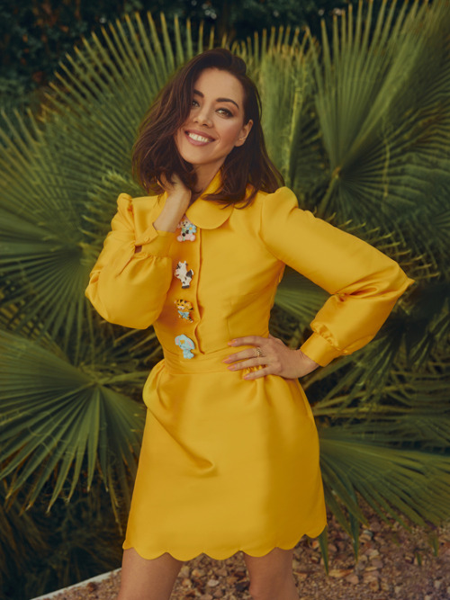 Flawlessbeautyqueens:aubrey Plaza Photographed By Austin Hargrave For Vera Magazine