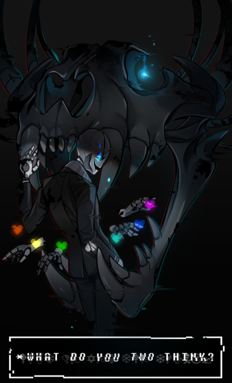kaatsuno:☠️ [Undertale | W.D Gaster] by 糖值新生 ☠️