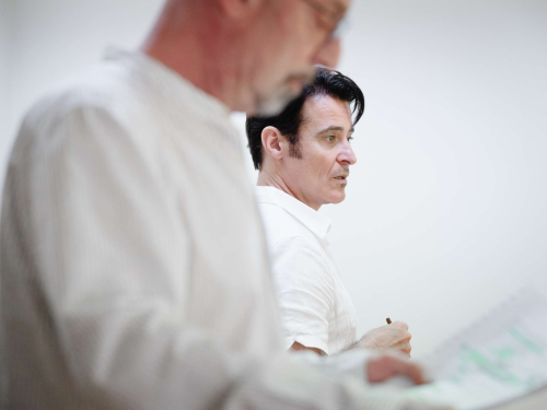 More Exclusive Pictures Of Goran From The Rehearsal Of "Ekvinocijo"