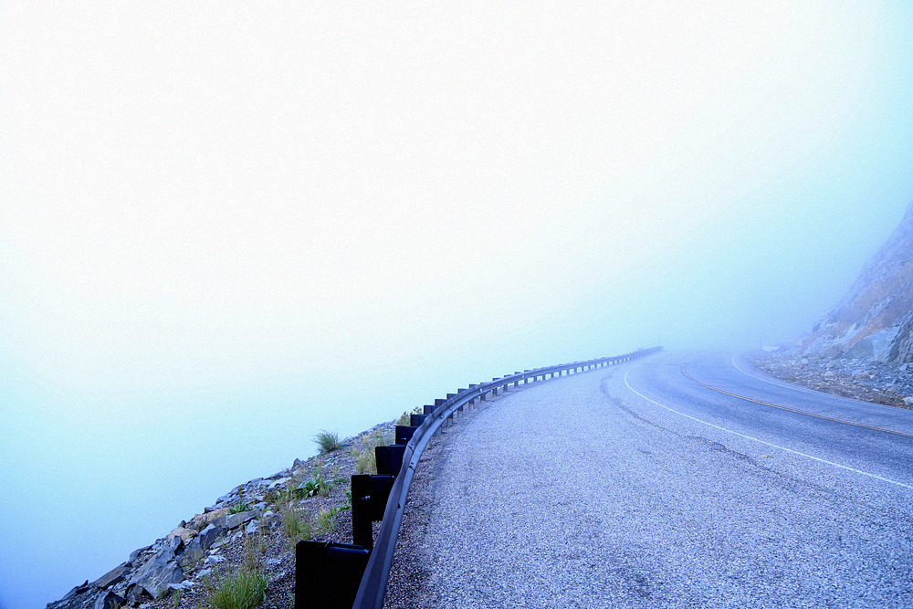 Driving through a cloud this morning&hellip;