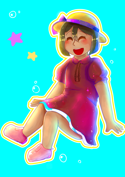 kalopseance: HELLO .. A GIFT @tidesofficial / @mimiyori… ellie is VERY cute and i love her!!!!!!!!!!