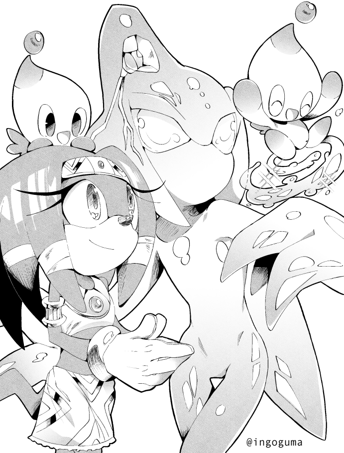 jakkaru-koreto:  1- Chaos Maybe it’s late but I want start this #sonictober , it
