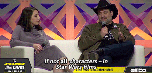heylo-reylo: Dave Filoni -- Star Wars Rebels Remembered Panel at SWCC 2019There’s a redemption for m
