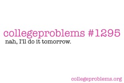 Collegeproblems