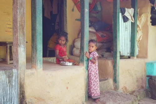 The kids of Tamil Nadu. Vellagavi Village, India.Photo taken at remote self sustained village near K