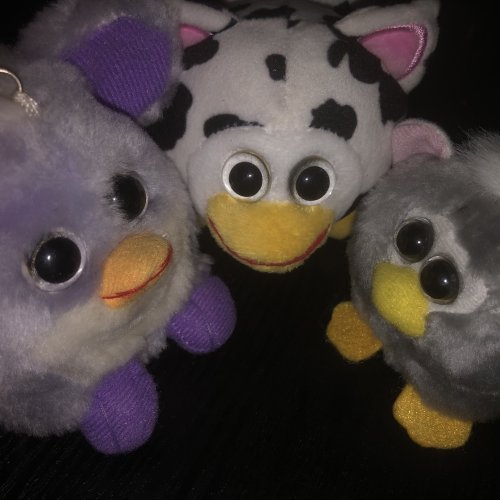 3 normal furbies!! 