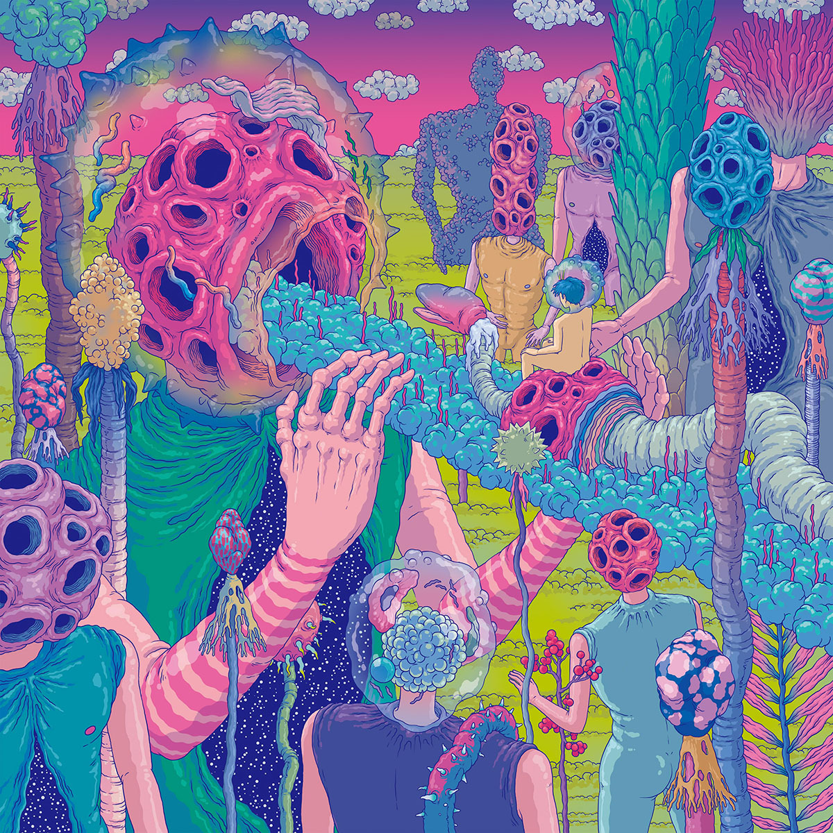Psychedelic Art Of South Korean Illustrator Art Depoint Psychedelic Art Of South Korean Illustrator Art Depoint