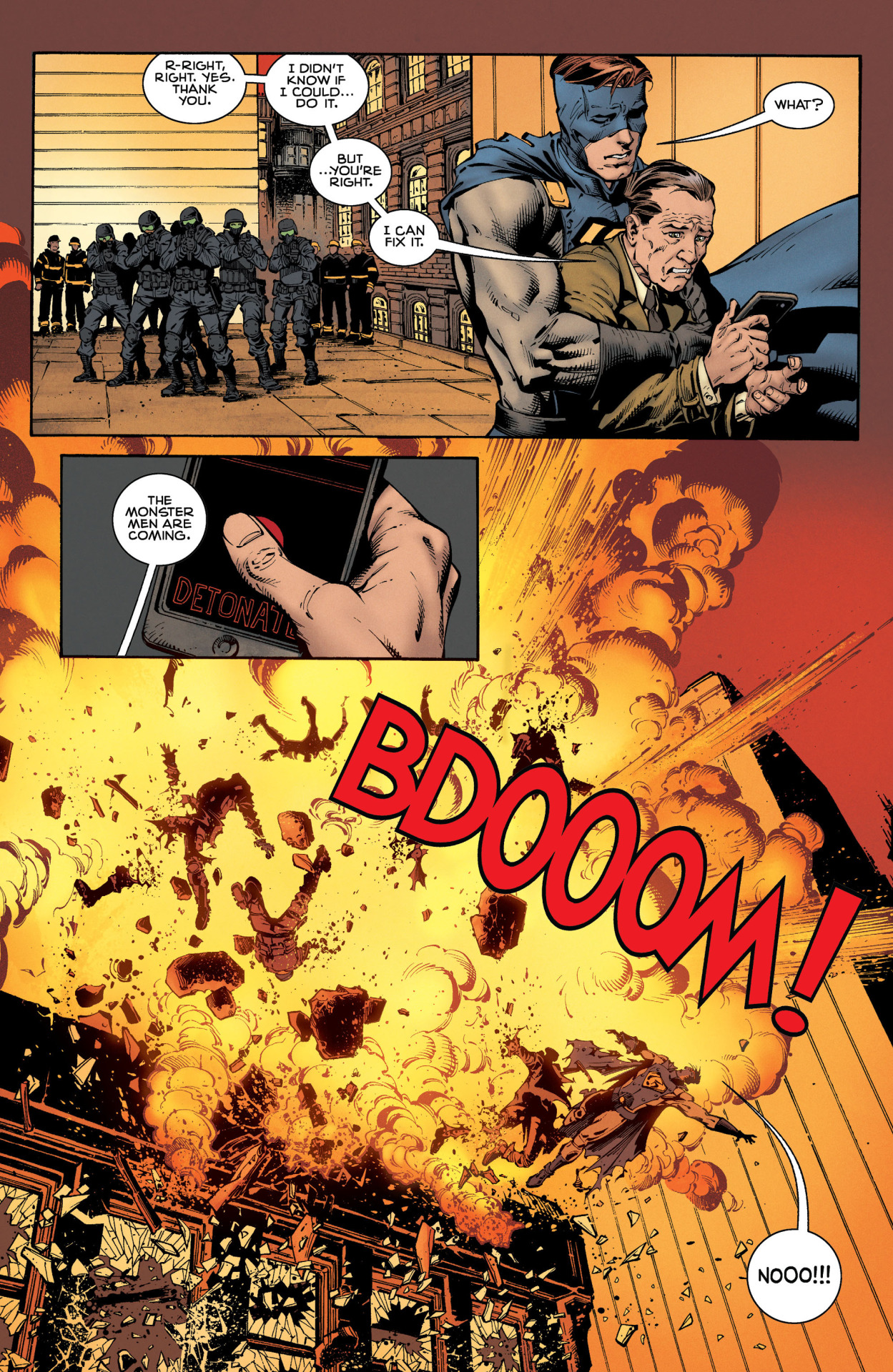 from Batman #4Tom King vs. All-Star Superman