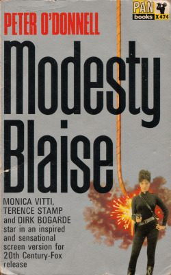 Modesty Blaise, by Peter O’Donnell ( Pan,1966).