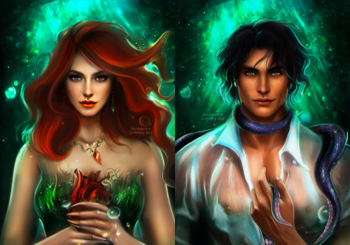  Lira and Elian from To Kill a Kingdom by Alexandra Christo 