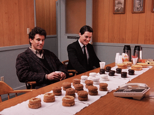 twinpeakscaptioned:  apparently today is national doughnut day (as opposed to donut