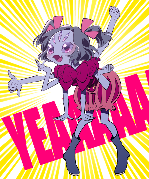 a-mxm8:    muffet from undertale    <3 <3 <3