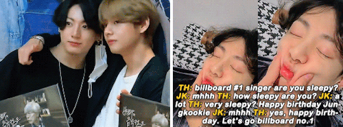 Taekook Recent Moments