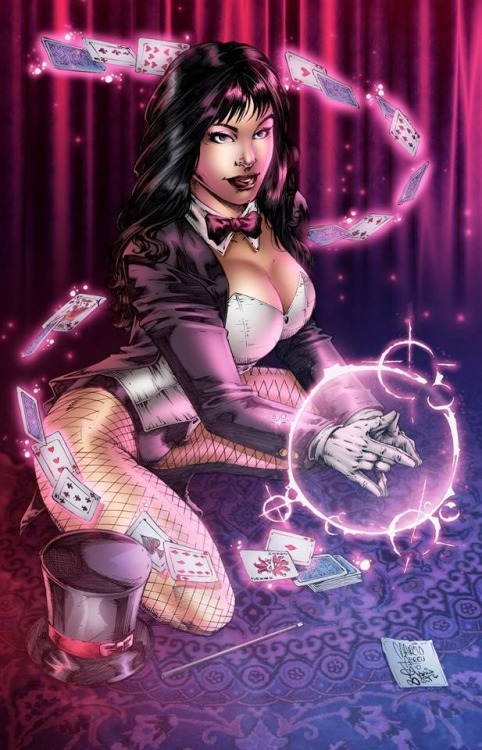 extraordinarycomics: Zatanna by Marcio Abreu.