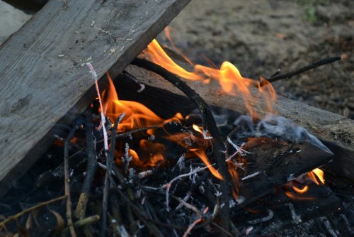 The Cold October. The Hot Fire.
