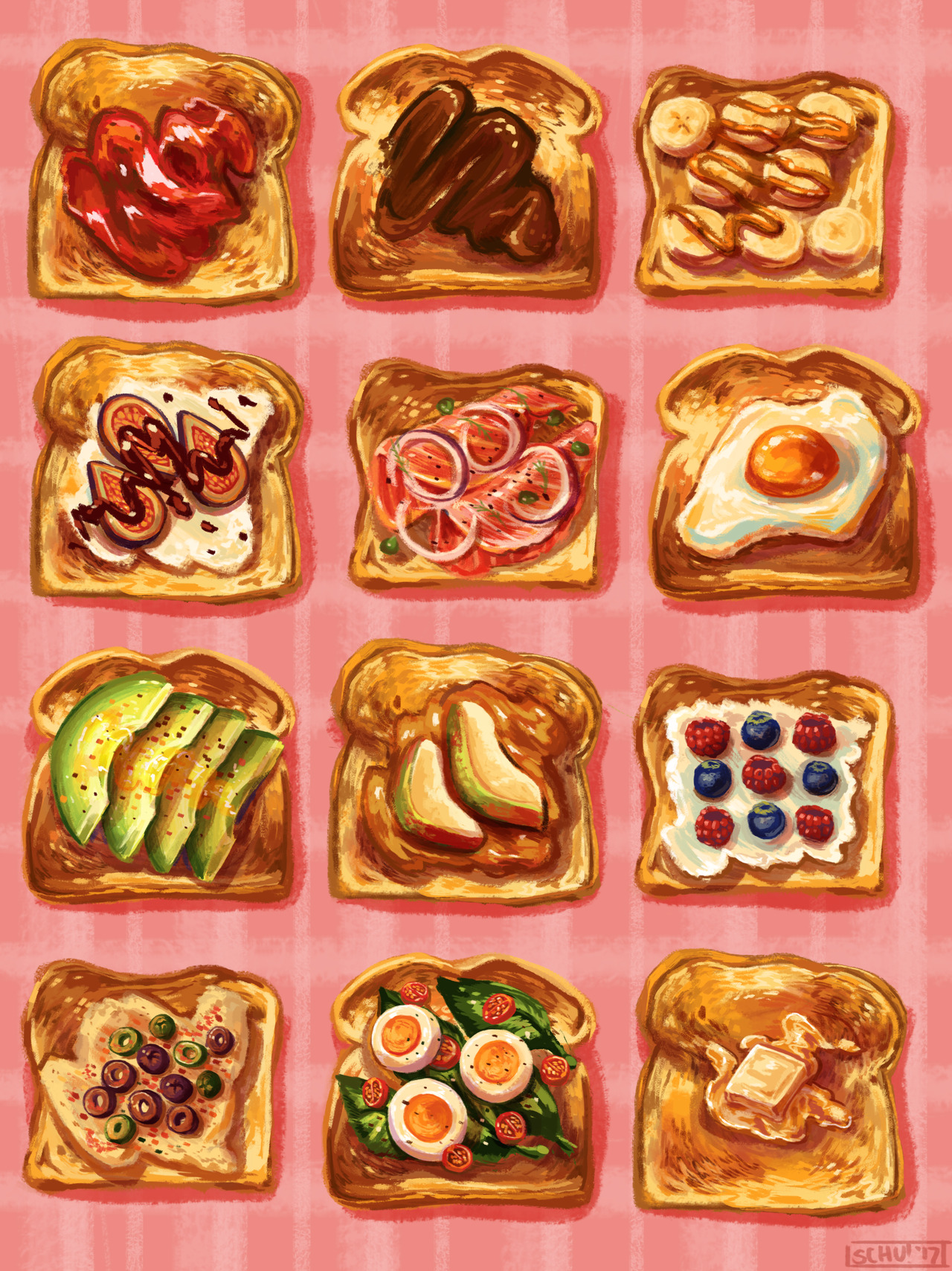 schuuu-art-how-do-you-like-your-toast-tumblr-pics