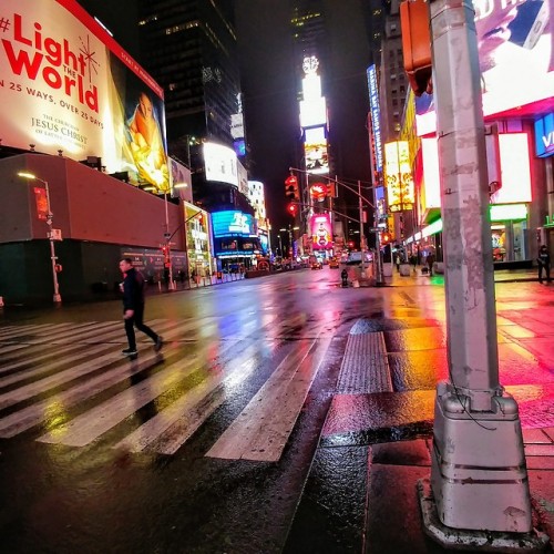 Times Square at night