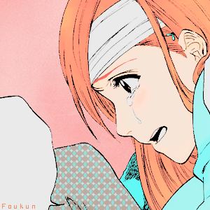 foukun:  It’s impossible to feel exactly the same as someone else… but when you both care for each other, your hearts are able to draw a little closer together. I think that’s what it means to make your hearts as ONE …   Inoue Orihime  ❀ 