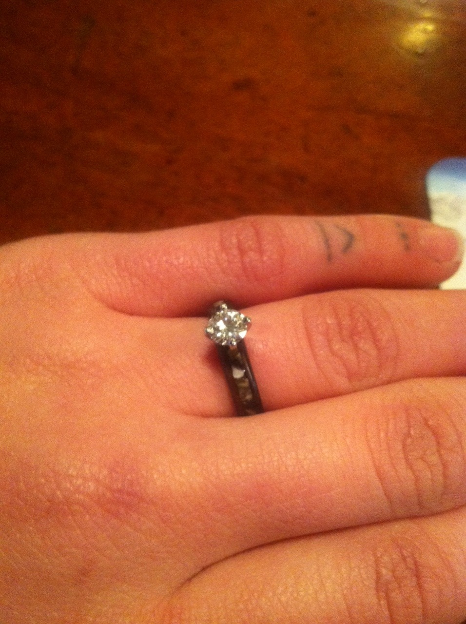 vegan-farts:  a-moviescript-ending:  Hiked to the top of a mountain to propose. She